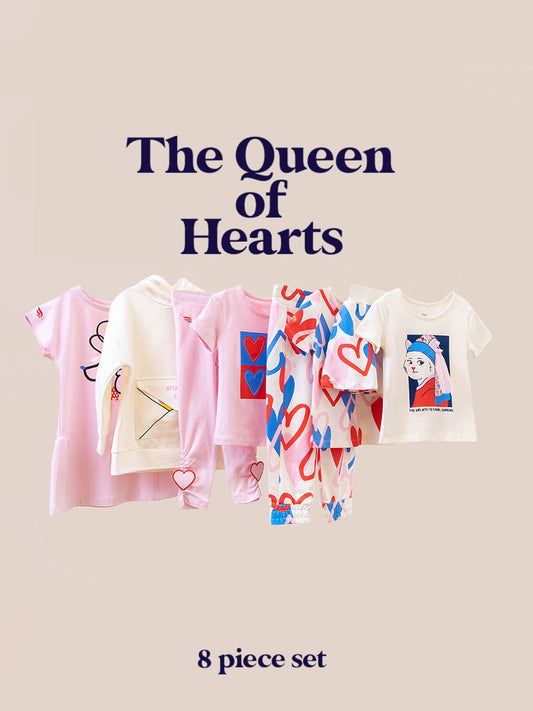 The Queen of Hearts - 8 pieces Ready-to-go Capsule Wardrobe